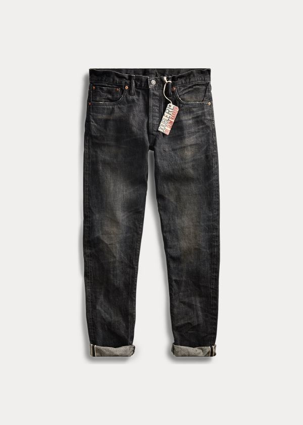 Ralph Lauren Slim Narrow Selvedge Jeans Herre Danmark (LOXEV9405)